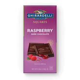 Raspberry Dark Chocolate Squares Bar