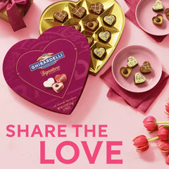 Valentine's Signature Praline Heart Gift Box