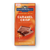 Milk Chocolate Caramel Crisp Premium Milk Bar