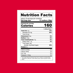 Dark Chocolate Flavored Melting Wafers 10 oz Bag