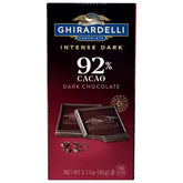 Intense Dark 92% Cacao Dark Chocolate Bar