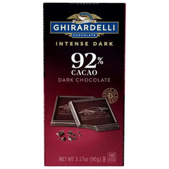 Intense Dark 92% Cacao Dark Chocolate Bar