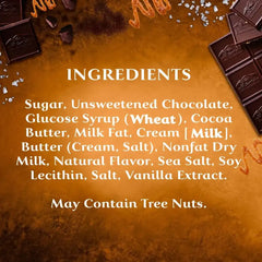 Intense Dark Salted Caramel Dark Chocolate Bar