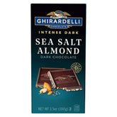 Intense Dark Sea Salt Almond Dark Chocolate Bar