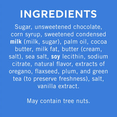 Dark Chocolate Sea Salt Caramel SQUARES Medium Bag (Case of 6)