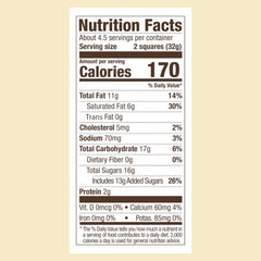 White Chocolate Caramel SQUARES 5 oz Bag (Case of 6)