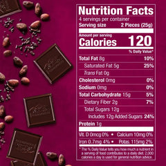 Intense Dark Raspberry Dark Chocolate Bar