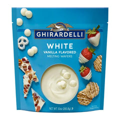 White Vanilla Flavored Melting Wafers 10 oz Bag
