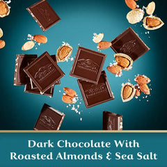 Intense Dark Sea Salt Almond Dark Chocolate Bar