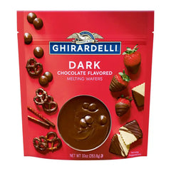 Dark Chocolate Flavored Melting Wafers 10 oz Bag