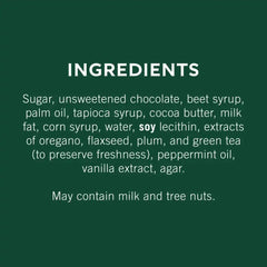 Dark Chocolate Mint SQUARES Case Pack (430 ct)