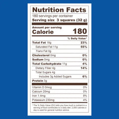 Premium Dark 86% Cacao Dark Chocolate Squares Case Pack (540 ct)